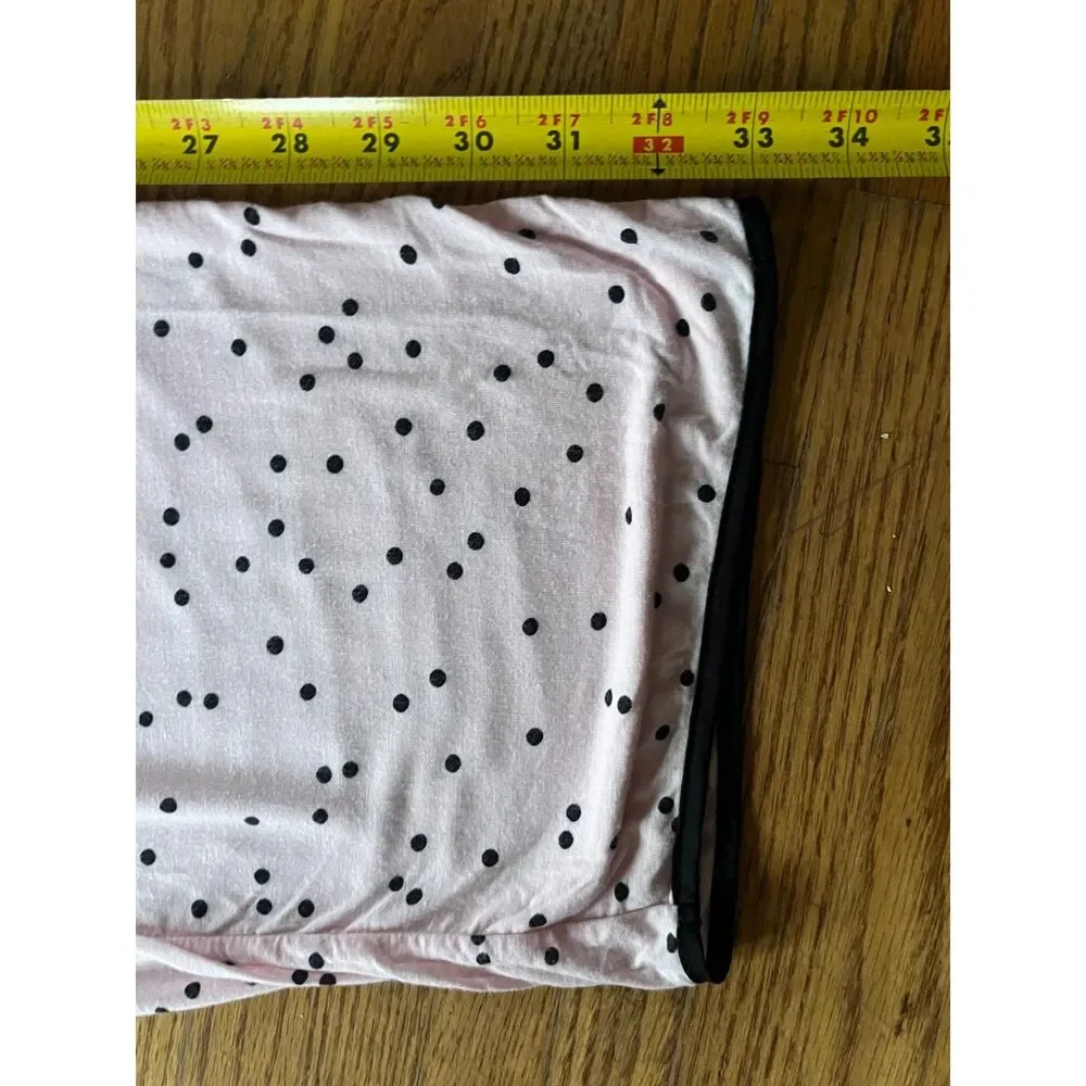 Kate Spade New York Pink Polka Dot Top and Pants Pajama Set  Women's Size Medium